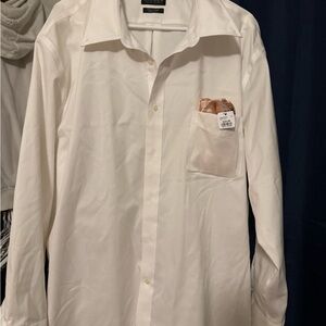 Men's White Dress Shirt
